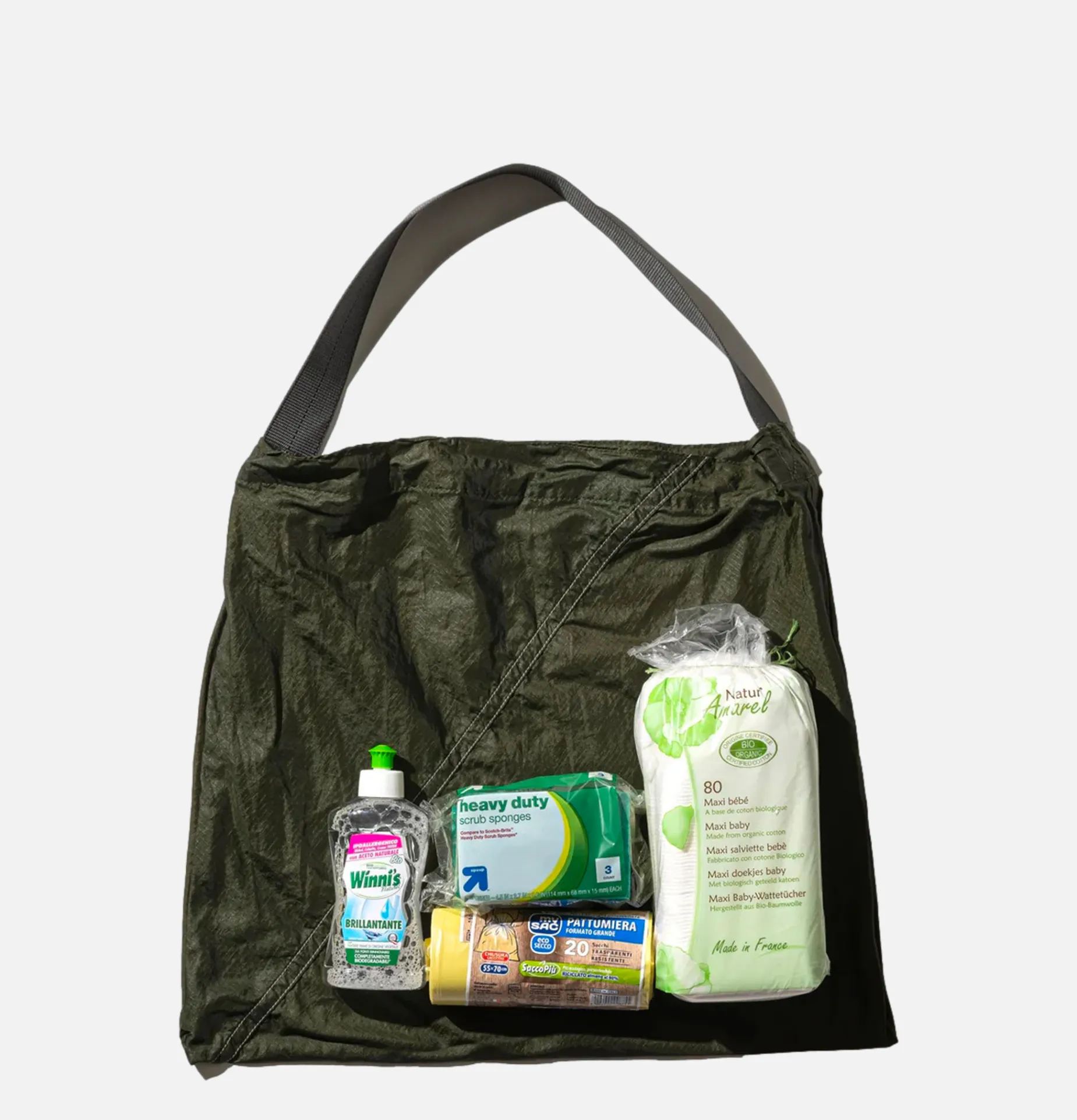 Vintage Parachute Light Bag Olive