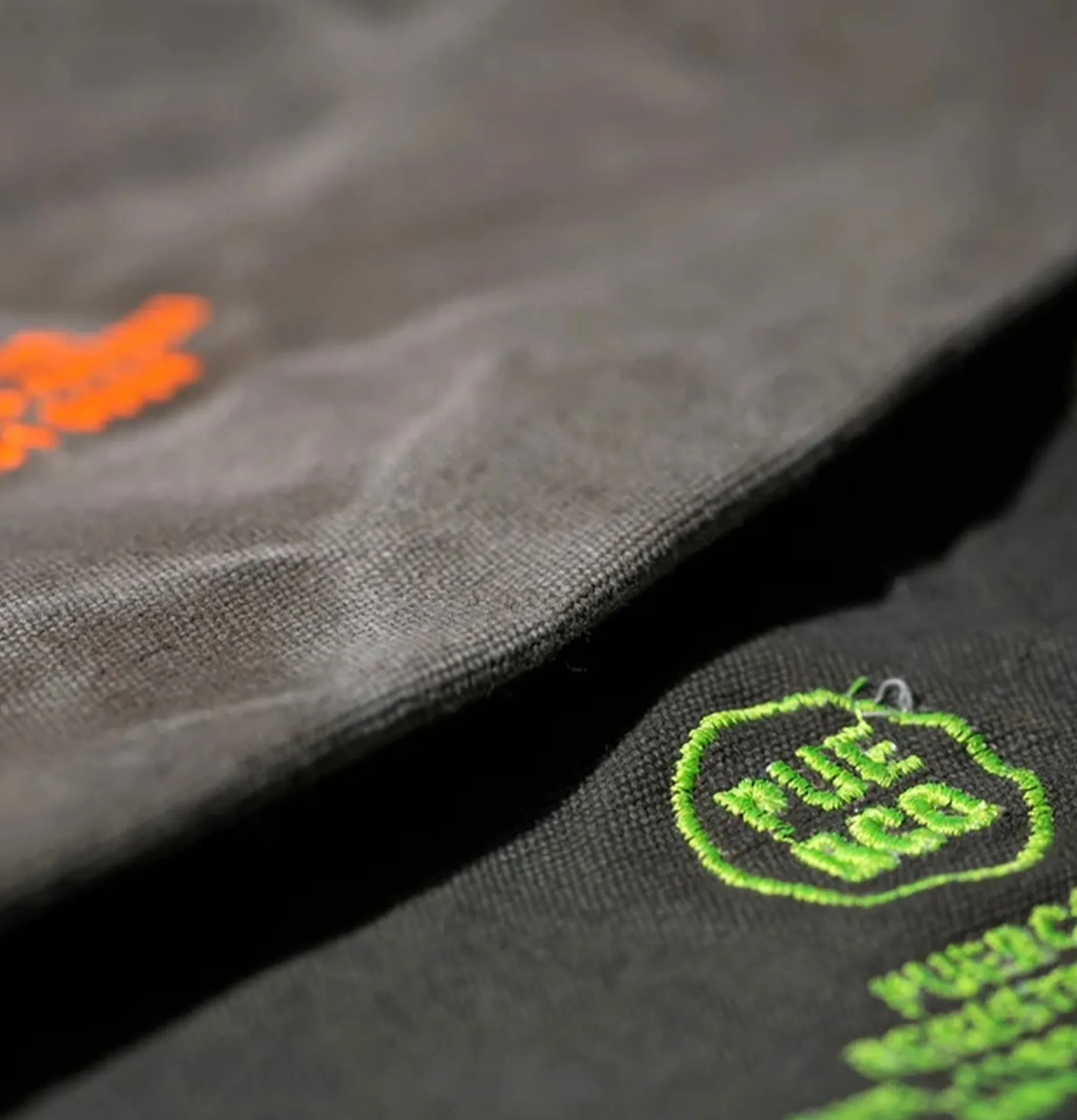 Vintage Tent Pouch Neon Green