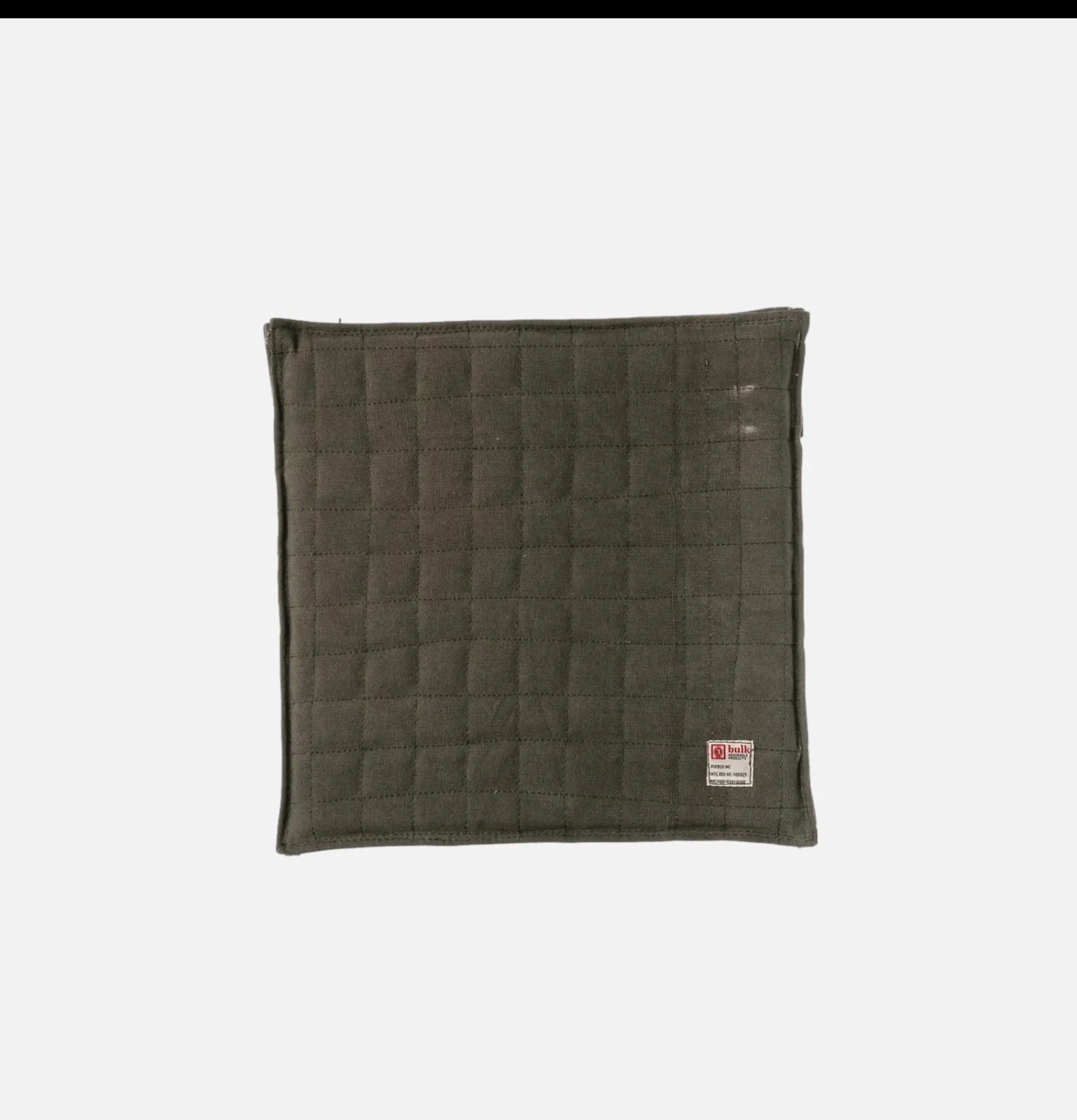 Vintage Tent Seat Cushion Vert