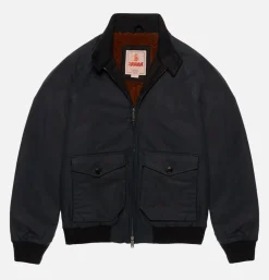 Waxed G9 Af Pocket Dark Navy