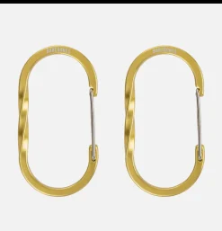 Wiregate Carabiner Gold
