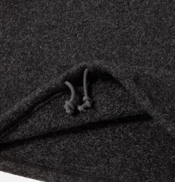 Wool Himo Polo Heather Black